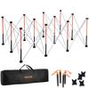 Portable Folding Workstand, 1865 X 1261 Mm Collapsible Workbench, 2041 Kg Weight Capacity, No Assembly Foldable Work Stand with Storage Bag