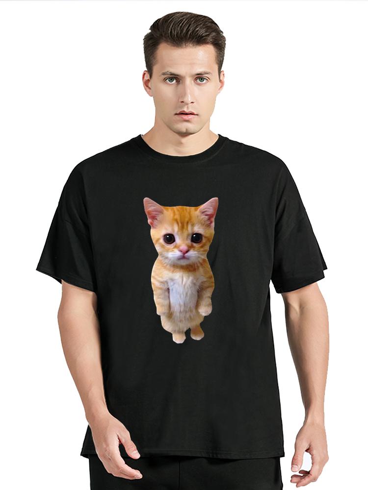 Professional Pussy Eater Funny Cat Lover T Shirt Men's Clothes Cotton Casual Oversized Tops TS