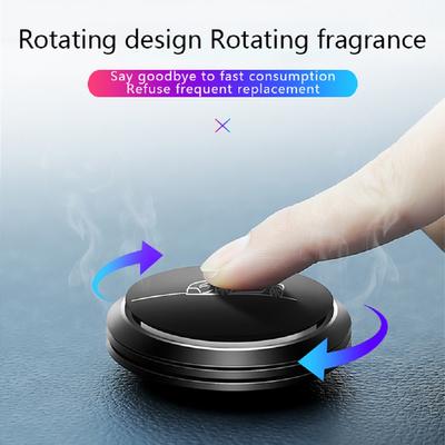 Nový kreativní design létajícího talíře Osvěžovač vzduchu do auta Pevný aromaterapeutický rotující balzám s volnou vůní Dekorace do auta