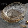 Translucent Fruit Diamondtexture Light Plate Luxury Large Capacity Fruit Plate Versatile Elegant Countertop Organizer