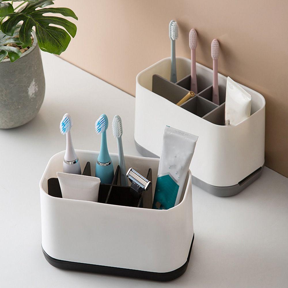 Multi-function Bathroom Toiletries Storage Rack Portable Toothbrush Racks Gifts Bathroom Shelf