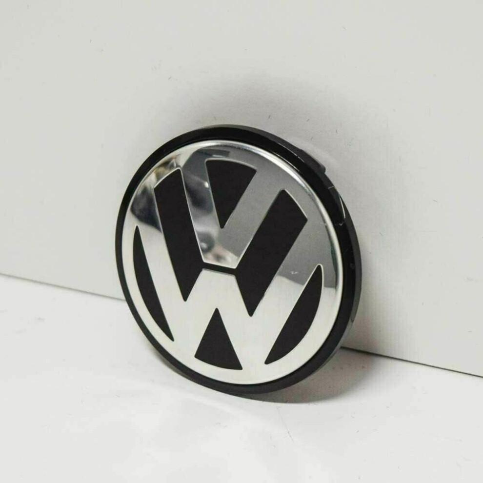 VW 55mm Alloy Wheel Centre Caps X 4. Golf Jetta Passat Beetle