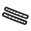 Carbon Fiber Style Interior Door A/C Outlet Vent Cover Trim Fit for Ford Mustang