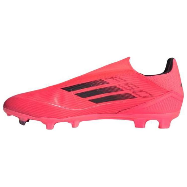 Ny Adidas F50 League Snøreløs Fast/Multi Underlag Turbo Aurora Svart Platinum Metallic IE0607