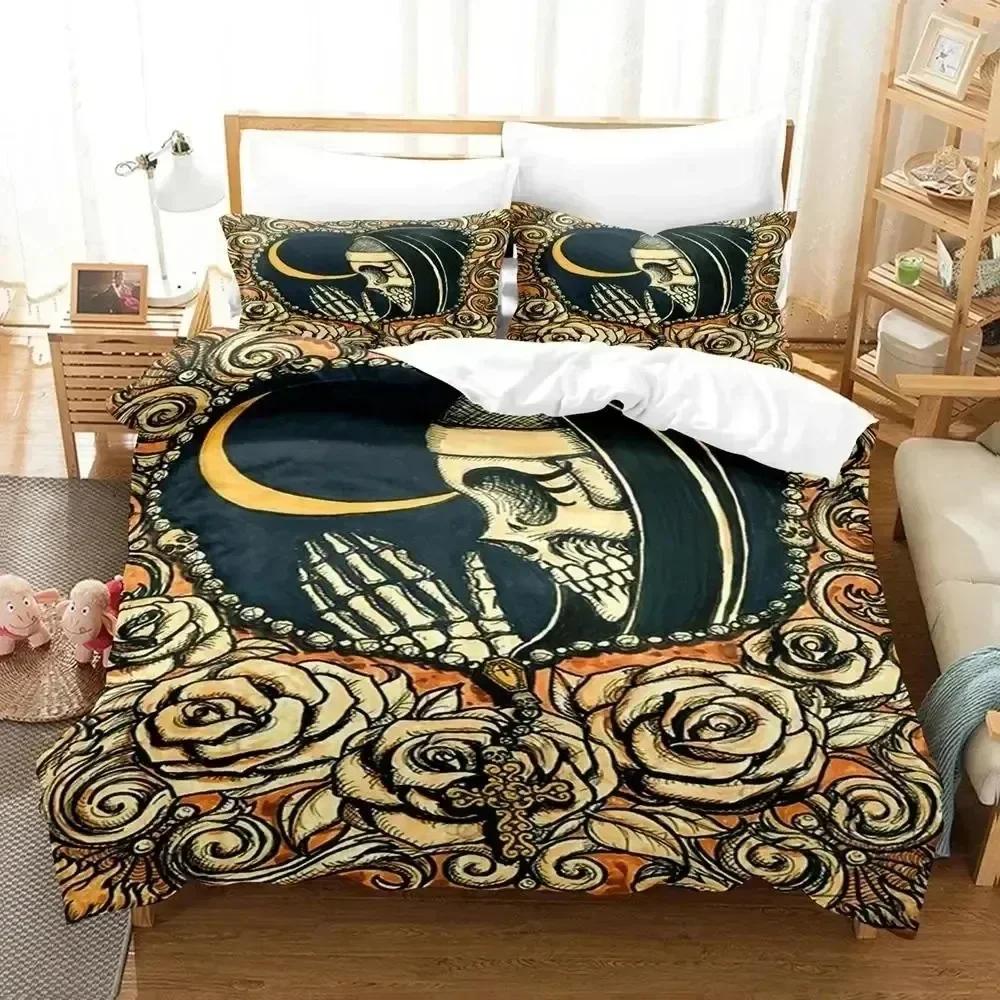 Anime Nun 3D NEW Duvet Cover Pillowcase Bedding Set Adult Boy Girl Bedroom Decoration Children Single Double Large