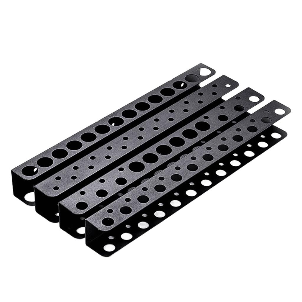 Veggmontert verktøyoppbevaringsstativ Plassbesparende støtte for tangnøkkelholder Effektiv organisering i garasje eller verksted