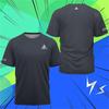 Lake Spot Table Tennis Clothing Men's T-Shirt Badminton Tennis Quick Dry Short Sleeve Men's Breathable T-Shirt Table Tennis Club