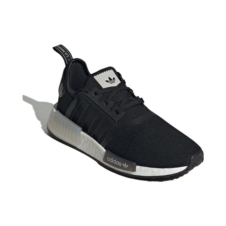 Adidas NMD_R1 Black White Marble Women Sneakers Core-Black Cloud-White Grey-Two IE9611
