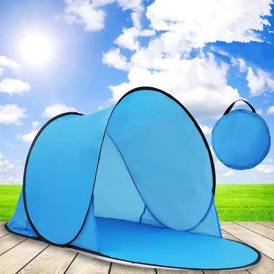 Heiß verkaufendes Strandzelt automatisches Pop-up Outdoor Camping tragbares Zelt Meer Sommer Sonnenschutz UV-Schutz wasserdichtes Zelt