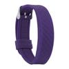 Vibrating Alarm Reminder USB Charging Watch LED Fitness   for Cal Fit Sleep Purple