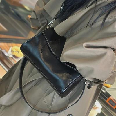 Borsa a tracolla da donna in vera pelle ad alta capacità - Borsa a spalla versatile 2025
