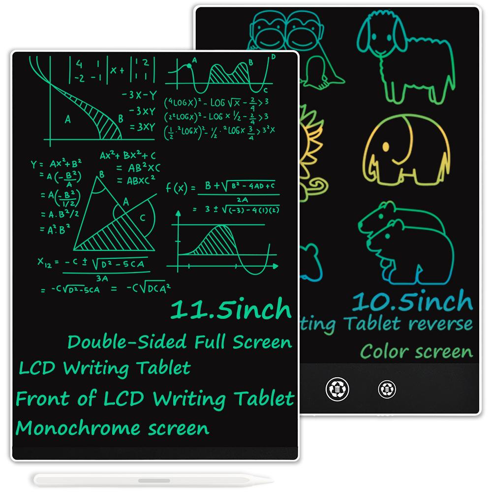 Writing LCD Tablet Double-Sided Ultra Thin Full Screen Magnetic Doodle Drawing Graffiti Board Gift For Adults Kids Office Home Use