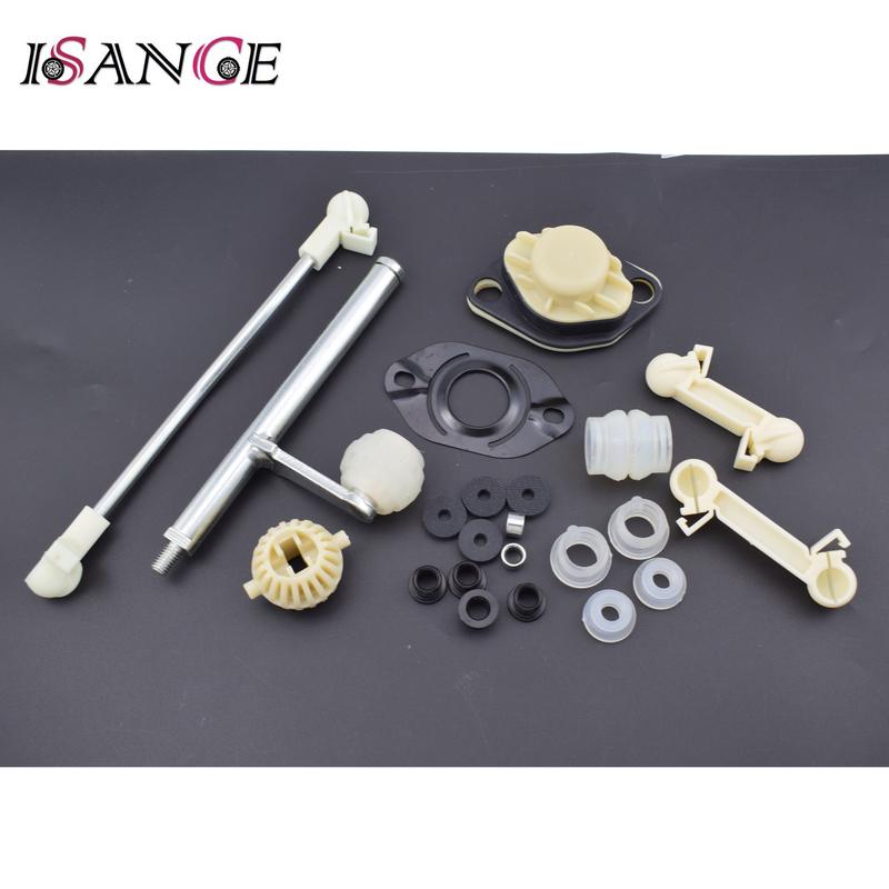 For VW & Seat Caddy Golf Jetta Polo Vento 5 Speed Gear Shift Lever Ball Cup Selector Rod Bush Linkage Kit # 191711574 171798211