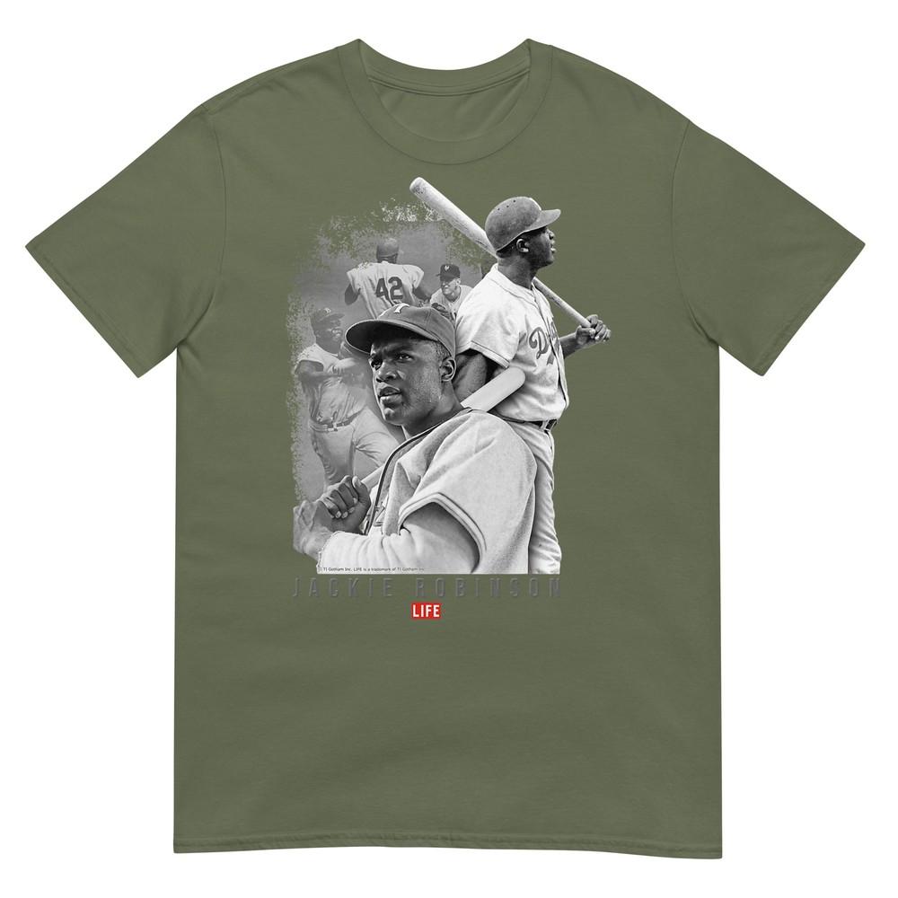 Jackie Robinson 03 Baseball Tshirt