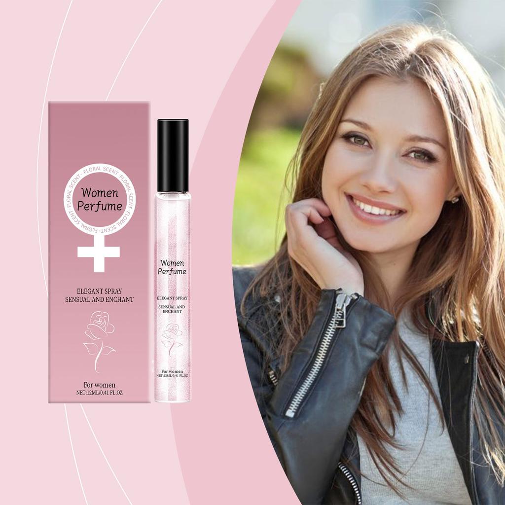 Light Floral Charm Perfume Desert Rose Women's Perfume Long-lasting Light Elegant Fresh Floral Perfume 12ml