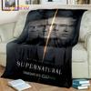 Supernatural Serie 3D Decke, Flanell Überwurfdecke für Zuhause Schlafzimmer Bett Sofa Wohnzimmer Picknick Büro Wandern Freizeit Nickerchen Geschenk