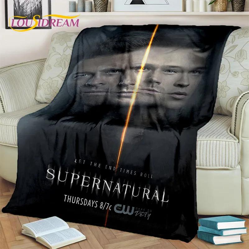 Supernatural Serie 3D Decke, Flanell Überwurfdecke für Zuhause Schlafzimmer Bett Sofa Wohnzimmer Picknick Büro Wandern Freizeit Nickerchen Geschenk