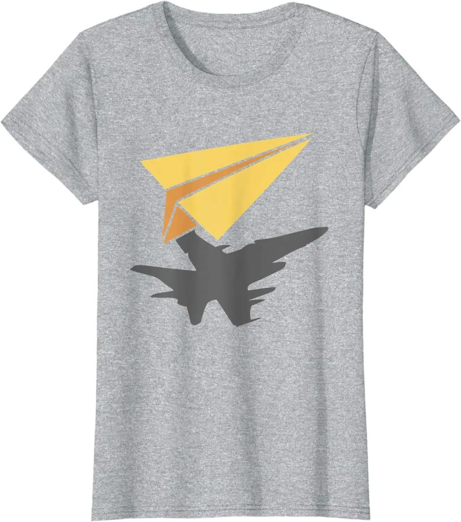Paper Jet Fighter Plane Airplane Aviation Aircraft Airfield Men TShirt Short Sleeve Casual 100 Cotton ONeck Summer Shirts