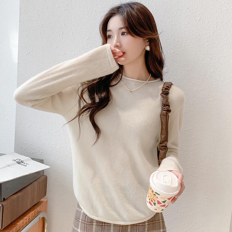 

Mokana Women s Soft Semi-High Neck Cashmere Sweater XL