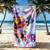 Huntrix6 Beach Towel High Absorbency & Quick-Dry Comfortable Lightweight Perfect for Traveling Yoga Camping and Swimming