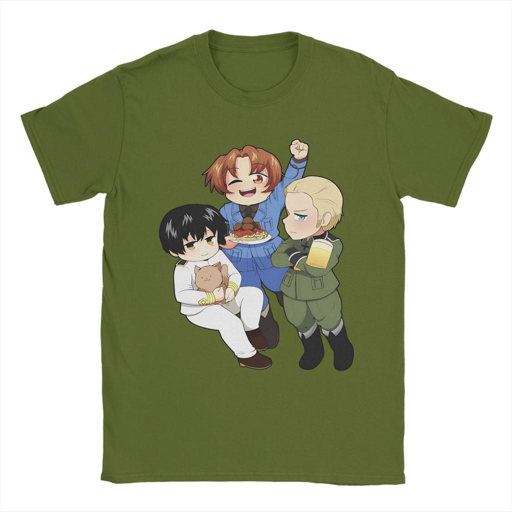 Unisex Women New Arrival Hetalia Axis Powers Tee T Shirt 100 Cotton Tshirts Clothing