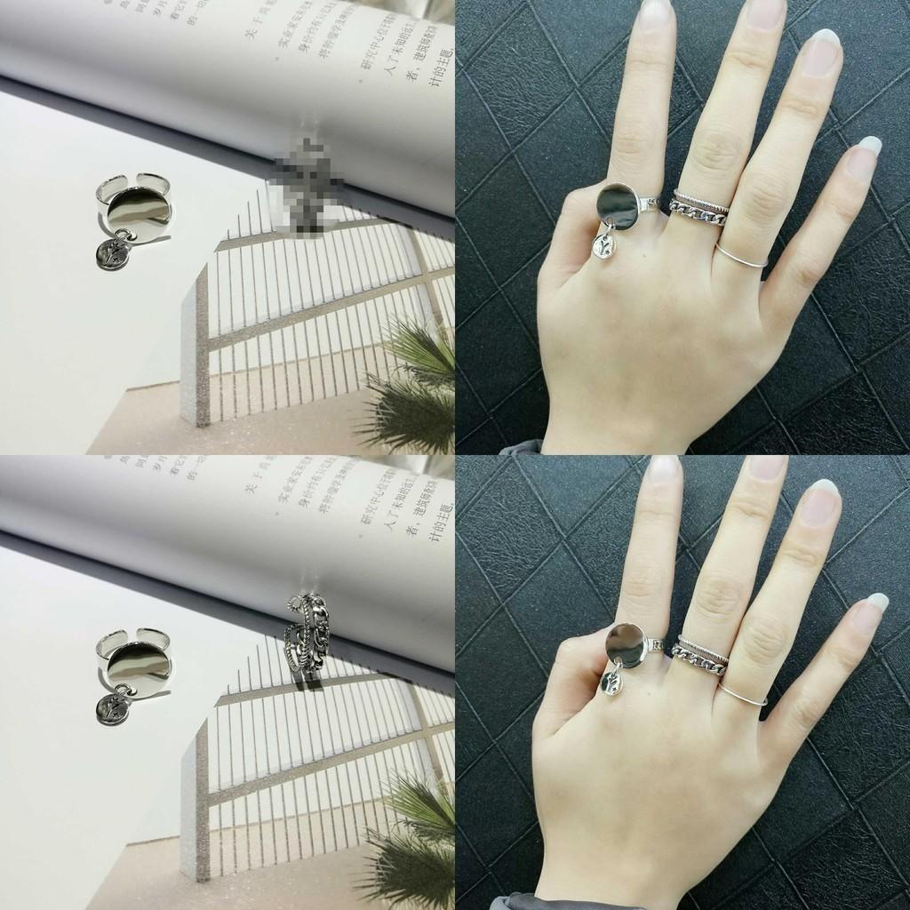 Stunning S925 Silver Ring For Women In Vintage Korean Style With Adjustable Fit