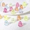 5PCS Multifuntional Clear Acrylic Specter Shape Beads Jewelry Beads Set Suitable for Home Decors Handbag Embellishments