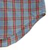 GAP 90s Old Check Pattern Short sleeve Button down shirt XL light blue Men's Used