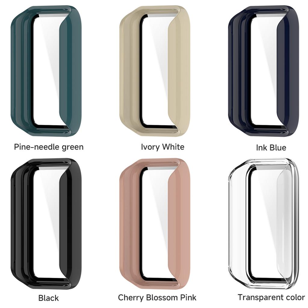 Boîtier PC Verre Pour Honor Band 10 Protection Écran Montre Connectée Cadre Pare-chocs Pour Huawei Honor Band10 Band 10 Coque de Protection