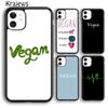Krajews Vegan Vegetables Veggies Soft Phone Case Cover For IPhone 18 17 Air 16 15 14 Plus 11 12 13 Pro Max Coque Fundas