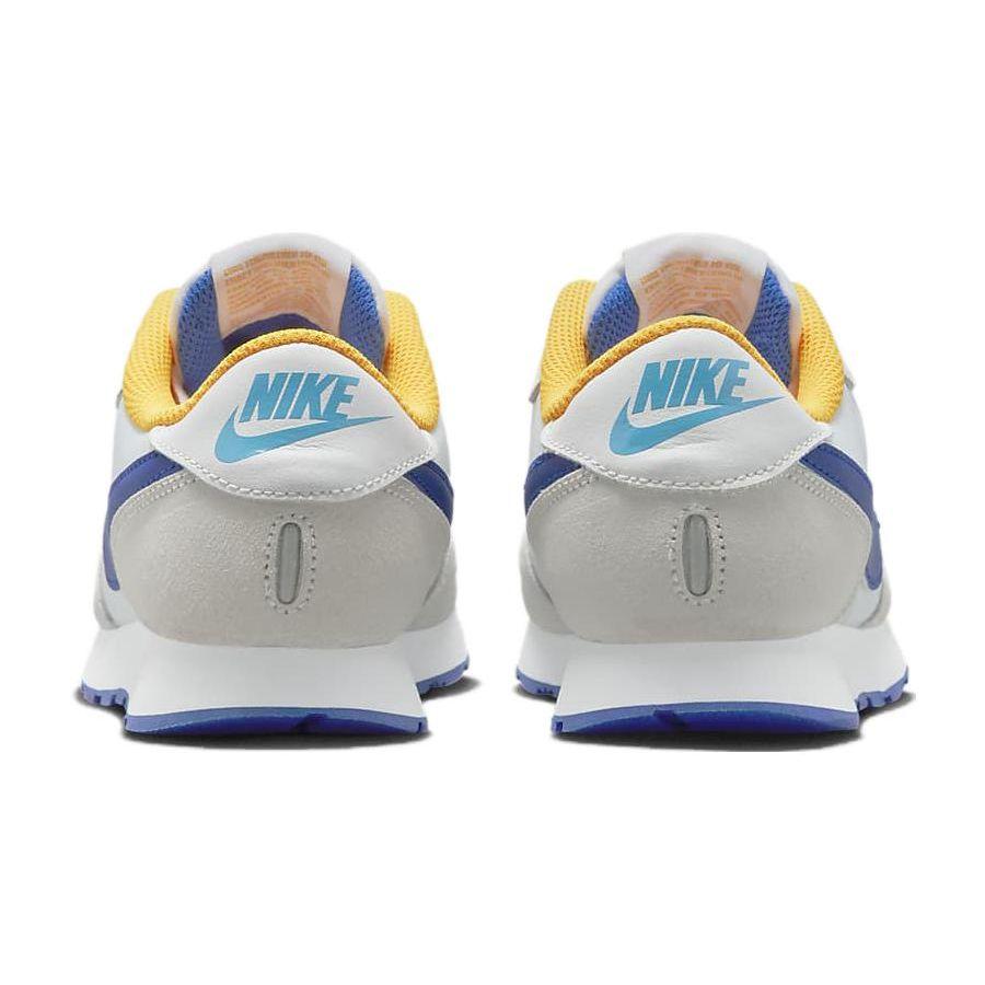 Nike MD Valiant Synthetic Leather Suede Breathable Comfortable Durable Low Top Kids Running Shoes Kids Running Shoes White Blue CN8558-110