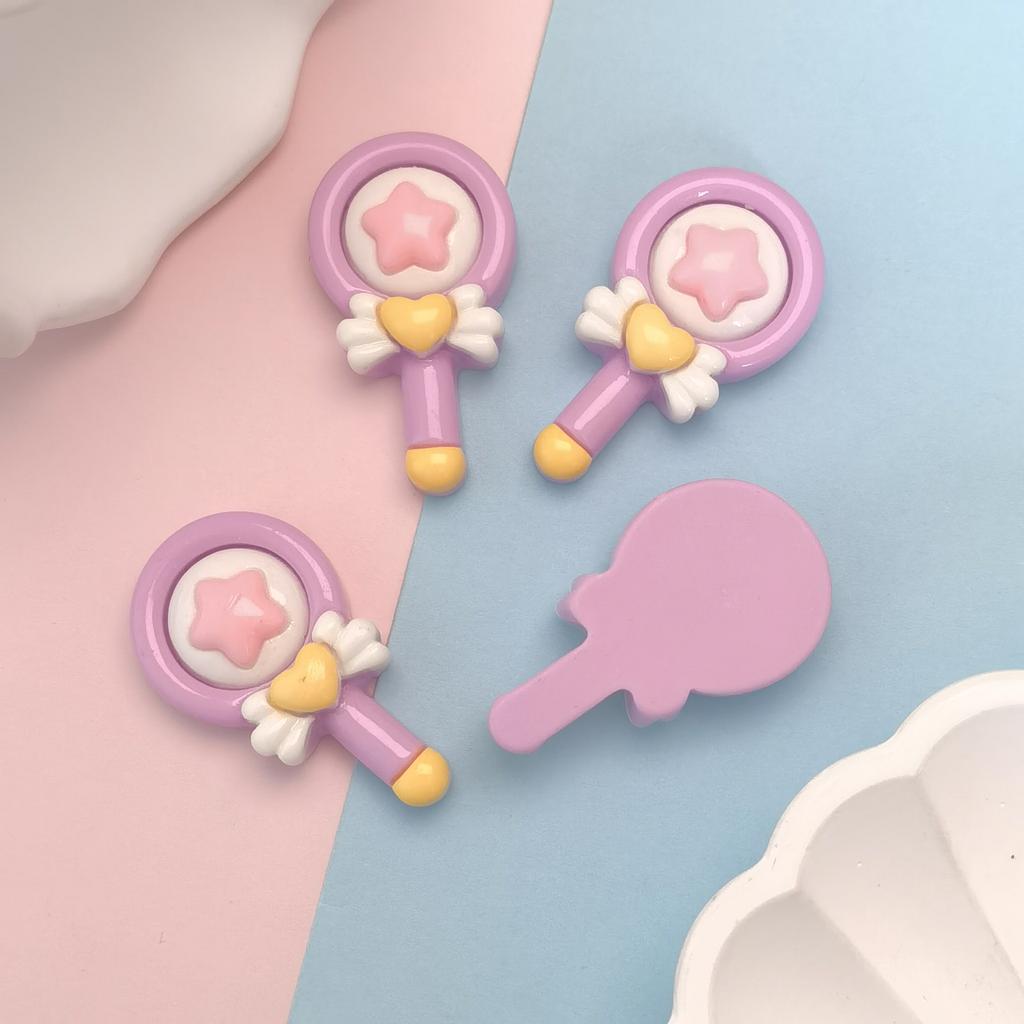 Magic Fairy Magic Wand Flatback Resn Cabochons DIY Ornament Cream Glue Accessories Resin Accessories Jewelry Materials