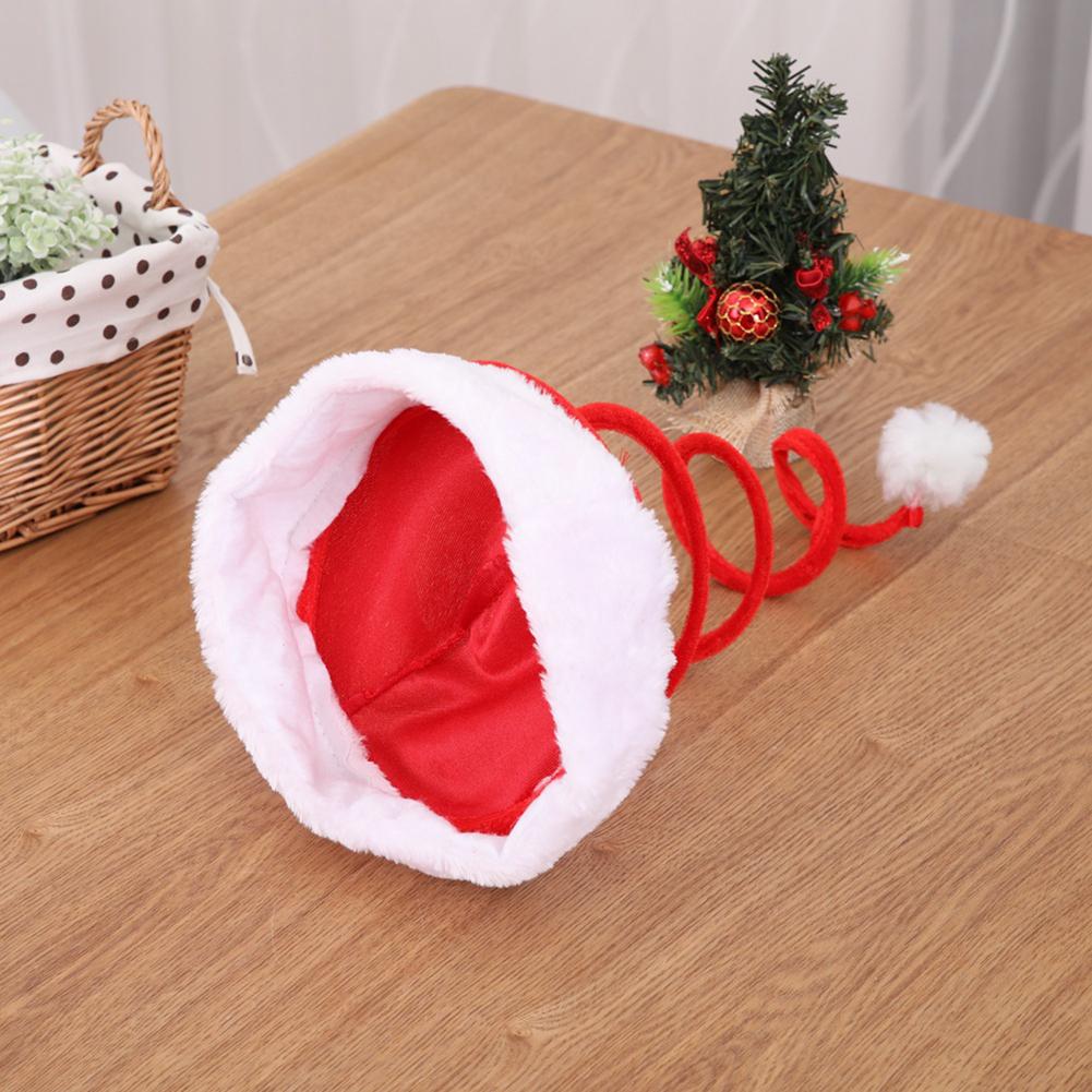 Christmas Decoration Hat Red Spring Hat Xmas Santa Cap Party Accessories