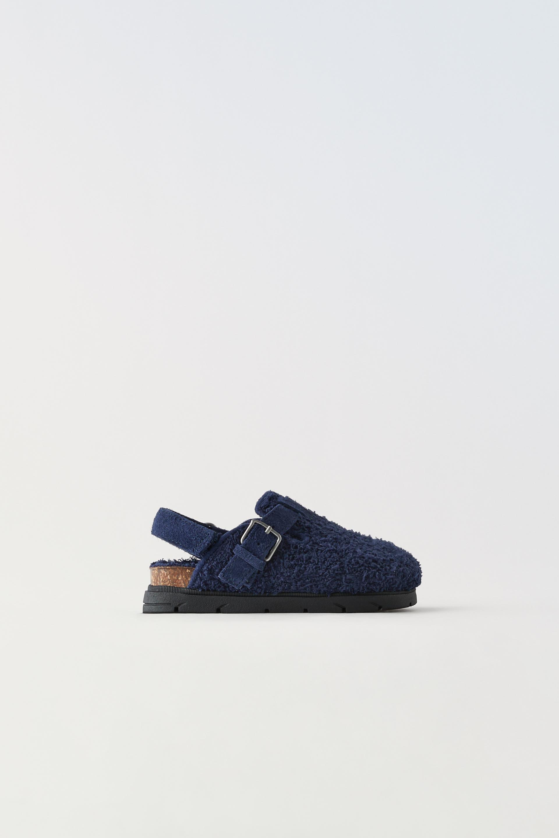 

Сабо из искусственной овчины