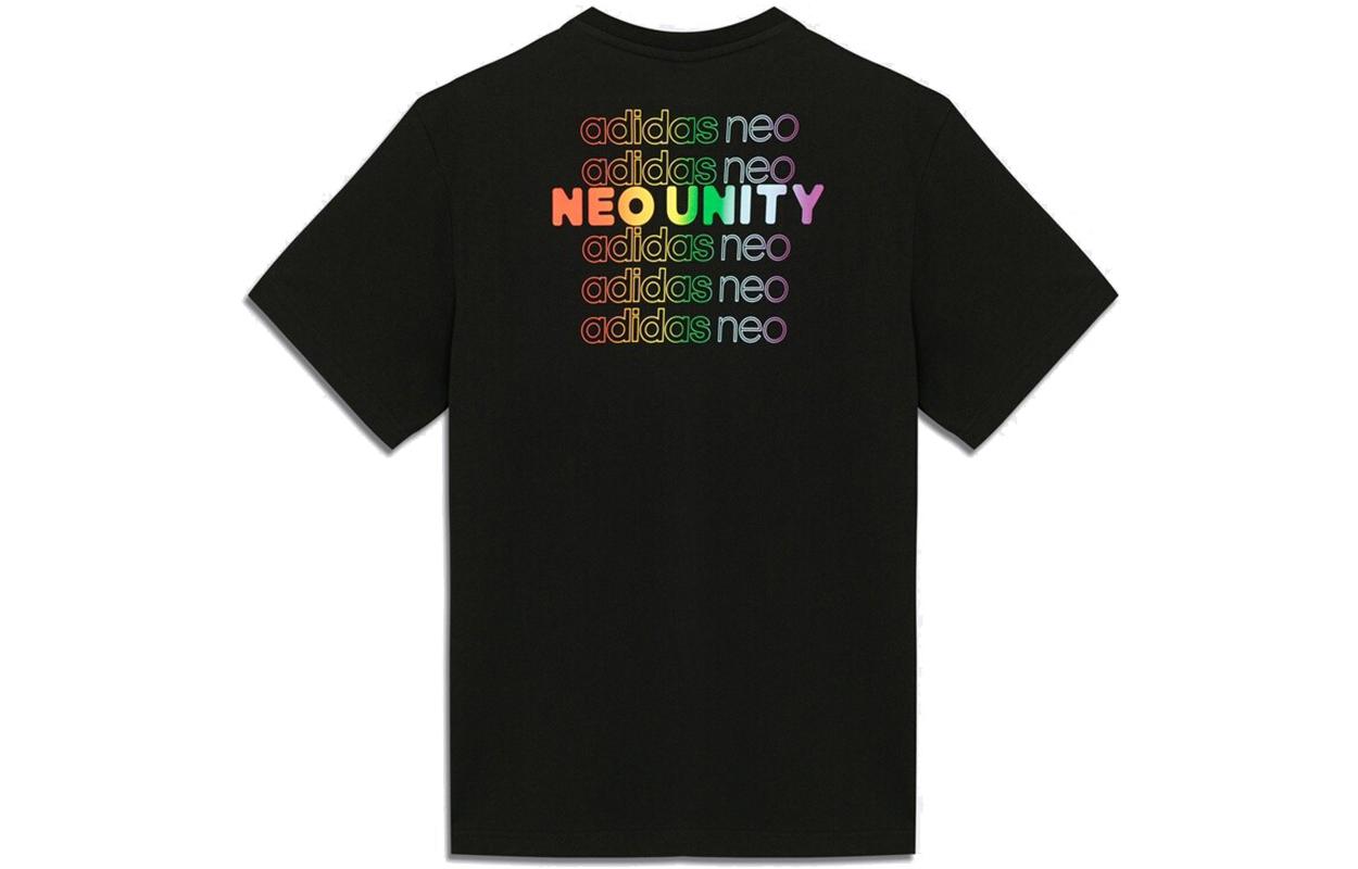 Adidas Neo T Shirt Unisex Black H65034 L