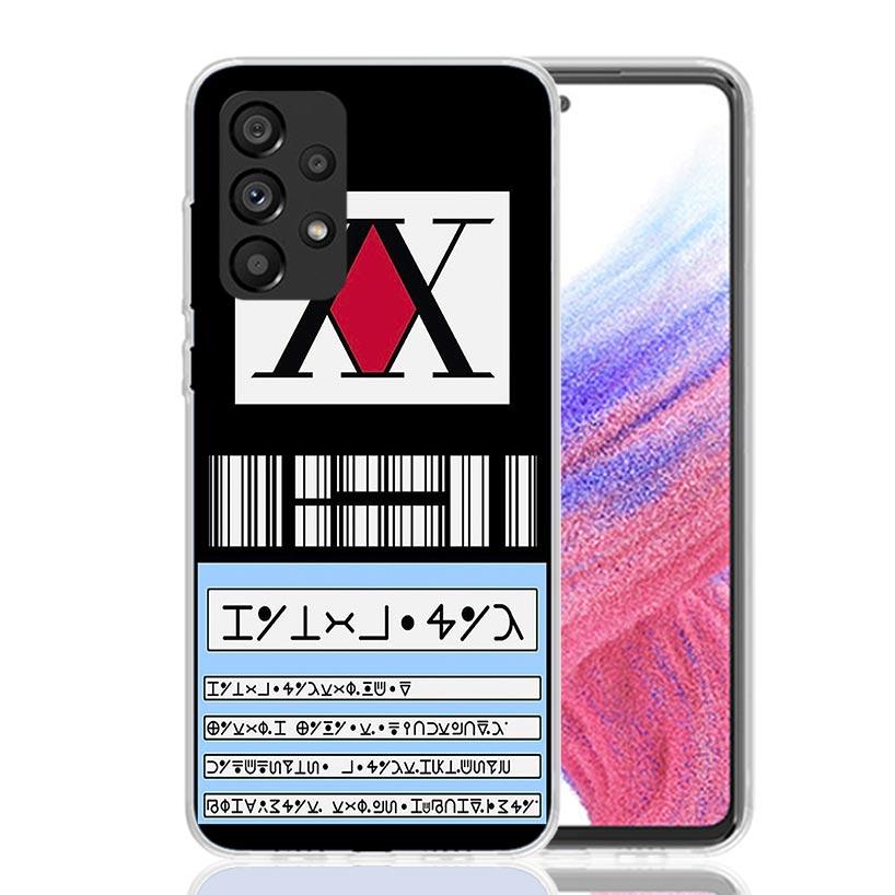 Anime HXH X Hunter Case Phone Cover for Samsung Galaxy A16 A15 A14 A13 A56 A55 A54 A53 A36 A35 A34 A33 A26 A25 A24 A23 A05S A04S