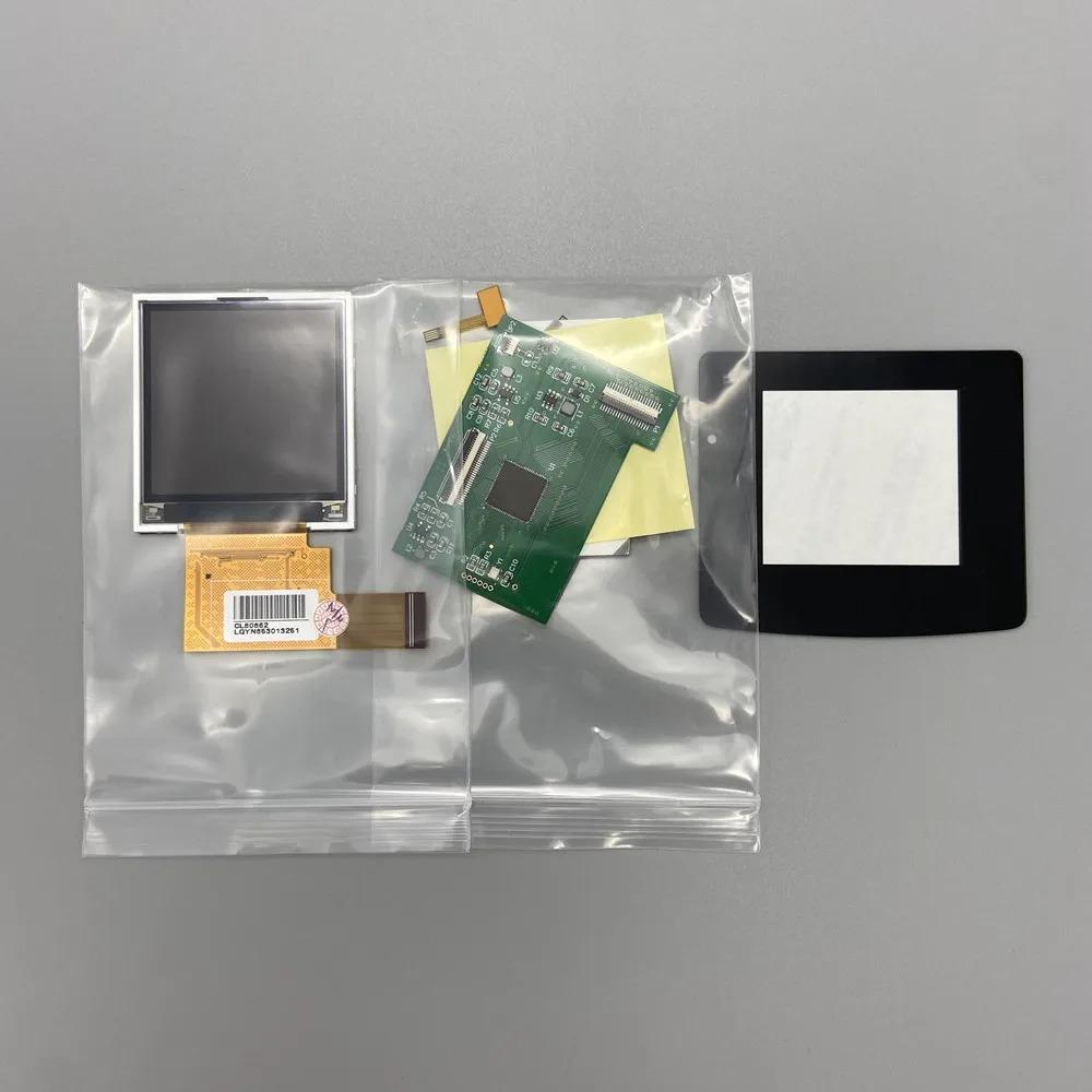 2.2 inches GBC LCD High brightness LCD screen for Gameboy COLOR GBC, plug and play without welding and shell cutting