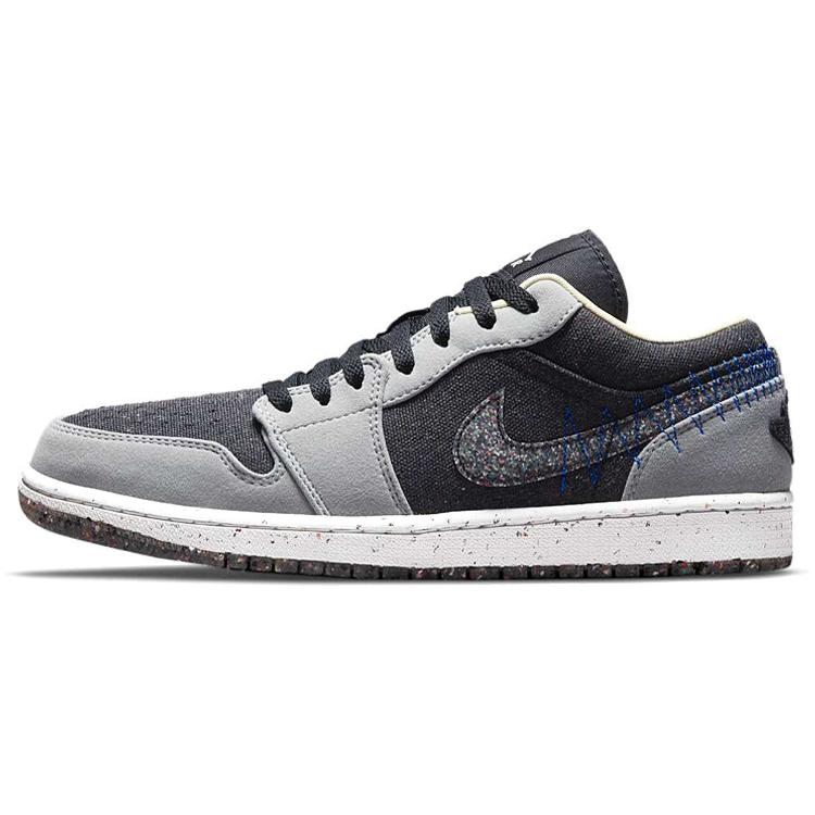 New JORDAN 1 Low Se Crater Black Grey DM4657-001