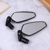 1/2Pcs  Rearview Handlebar Mirrors Rotatable For Mountain Road Bike Motorcycle Bendable Hose Adjustable Rearview Mirror