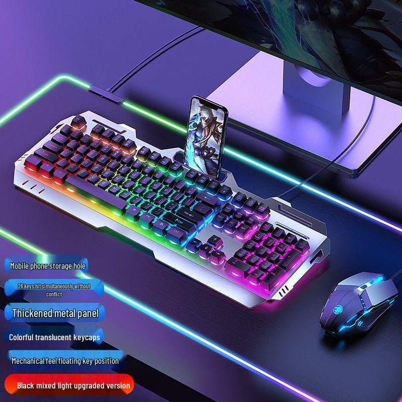 Pioneer GX80 Mechanical Gaming Set: Keyboard, Mouse, Headset
