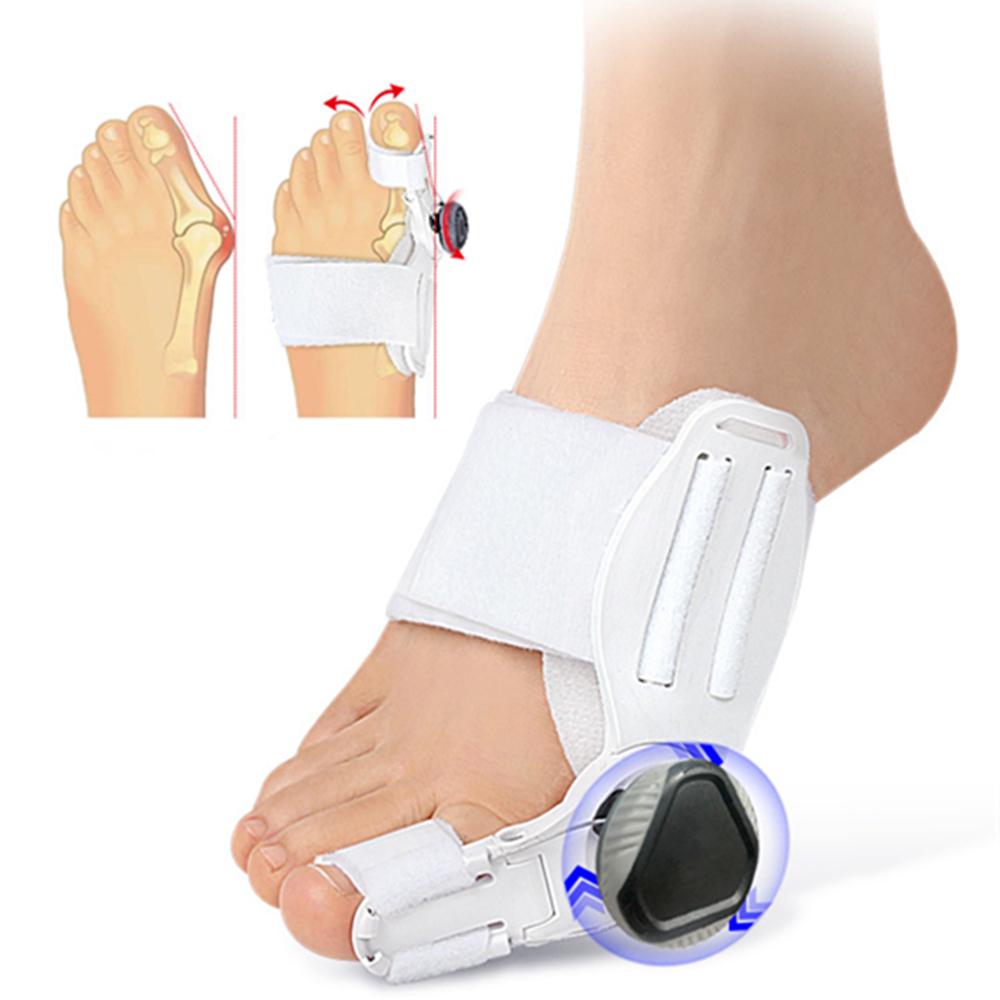 Hallux Valgus Orthotic Device Big Foot Bone Protrusion Overlapping Toe Separator 3D Knob Adjustable Orthotic Device