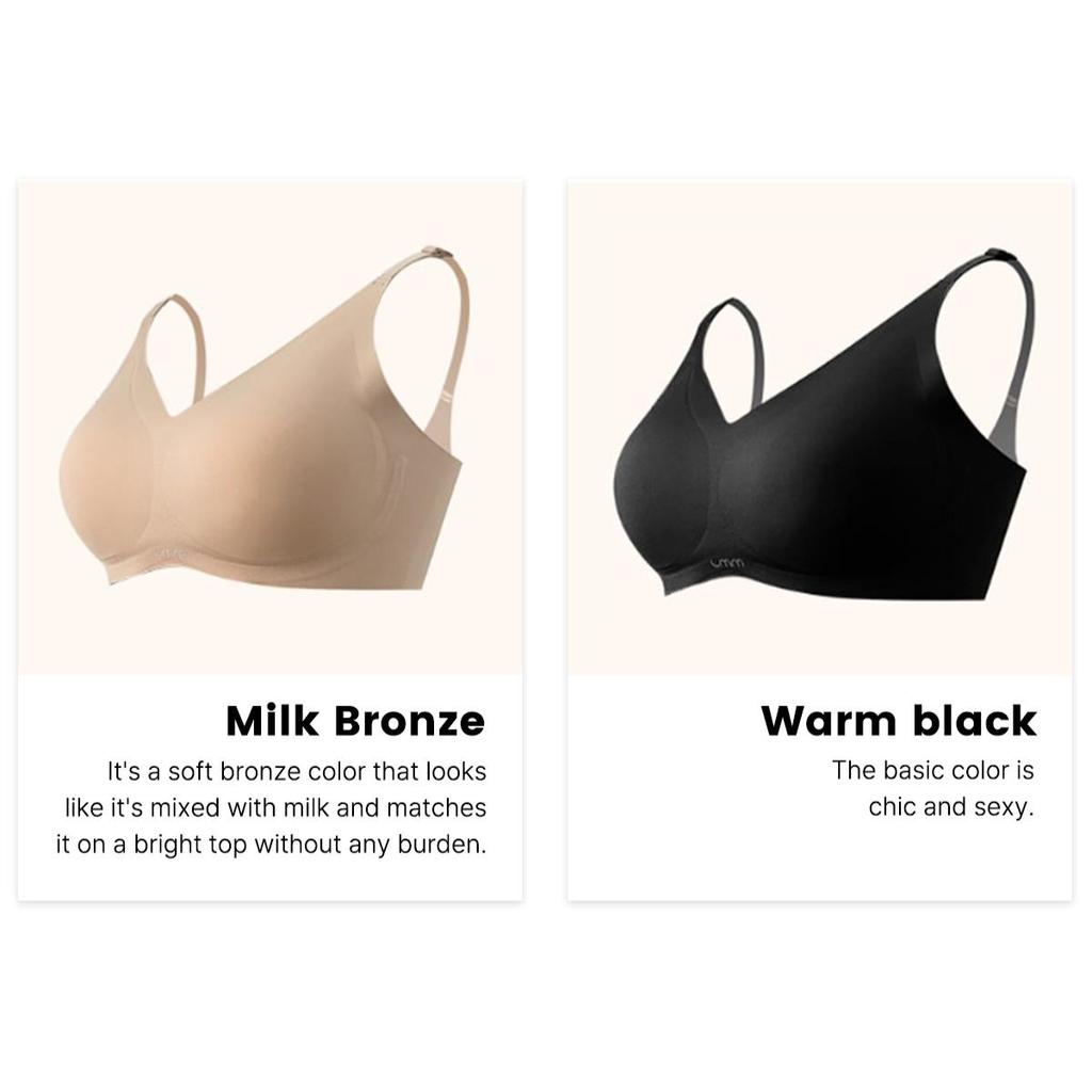 [LMM]S~6XL GRÖSSE 50 Elastischer BOOB'S VACATION Nahtloser BH