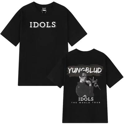 Yungblud 2025 World Tour New Idols Vintage T-Shirts Men Women Punk Rock T Shirts Short-sleeved Cotton Hip-hop Oversized T-shirts