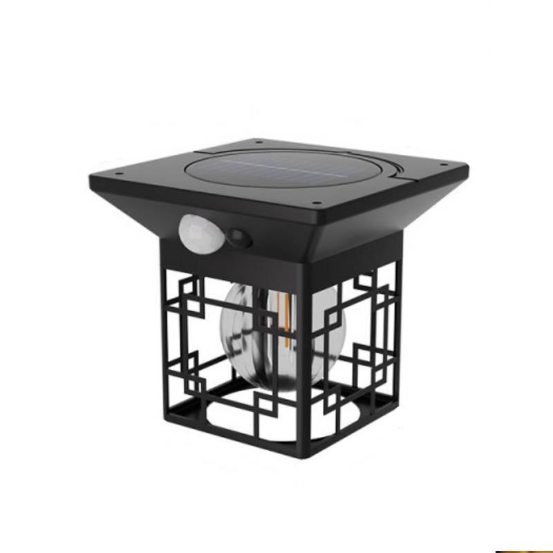 Filament Tungsten Solar Lamp Courtyard Lighting Outdoor Human Induction Body