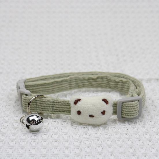 Hundehalsband Hohe Elastizität Atmungsaktiv mit Glöckchen Mode Welpen Katzen Halsband mit Glöckchen für Kätzchen