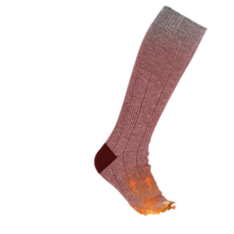 USB Ładowane Skarpety Narciarskie z Ogrzewaniem na Całą Stopę