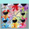 Poppy Playtime Leende Varelser Gosedjur 30cm Lila Liggande Position Supermjuk Kort Plysch Djursamling