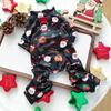 Halloween Christmas Pet Dog Cat Four-Legged Pajamas Cute Soft Breathable Costume Outfit