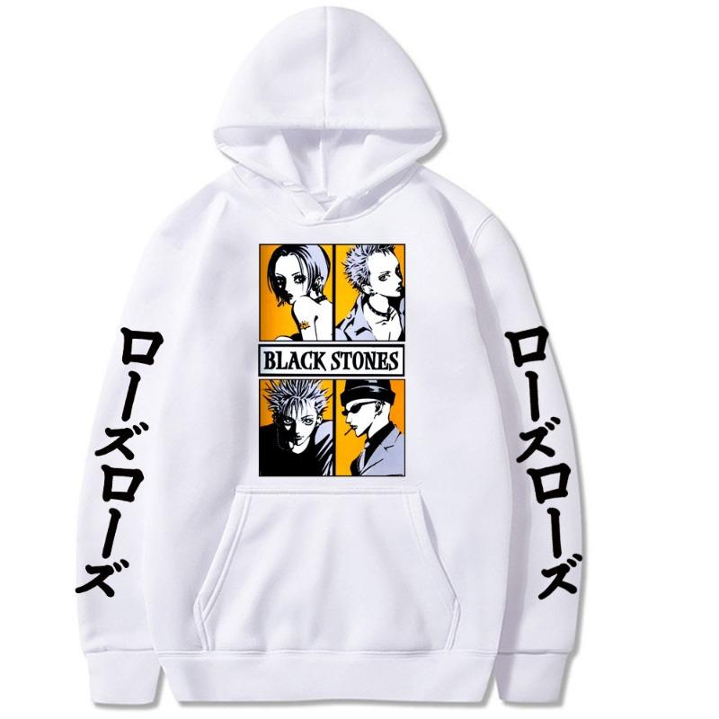 Oosaki Nana Autumn Winter Hoodie Fashion Design Men's Women's Sweatshirt Fleece Oversized Couples Casual Streetwear Hoodies