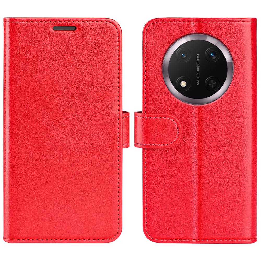 Für Honor Magic7 Lite 5G/X9c 5G/X60 Pro 5G Brieftasche Hülle Crazy Horse Textur Ständer Leder Handyhülle